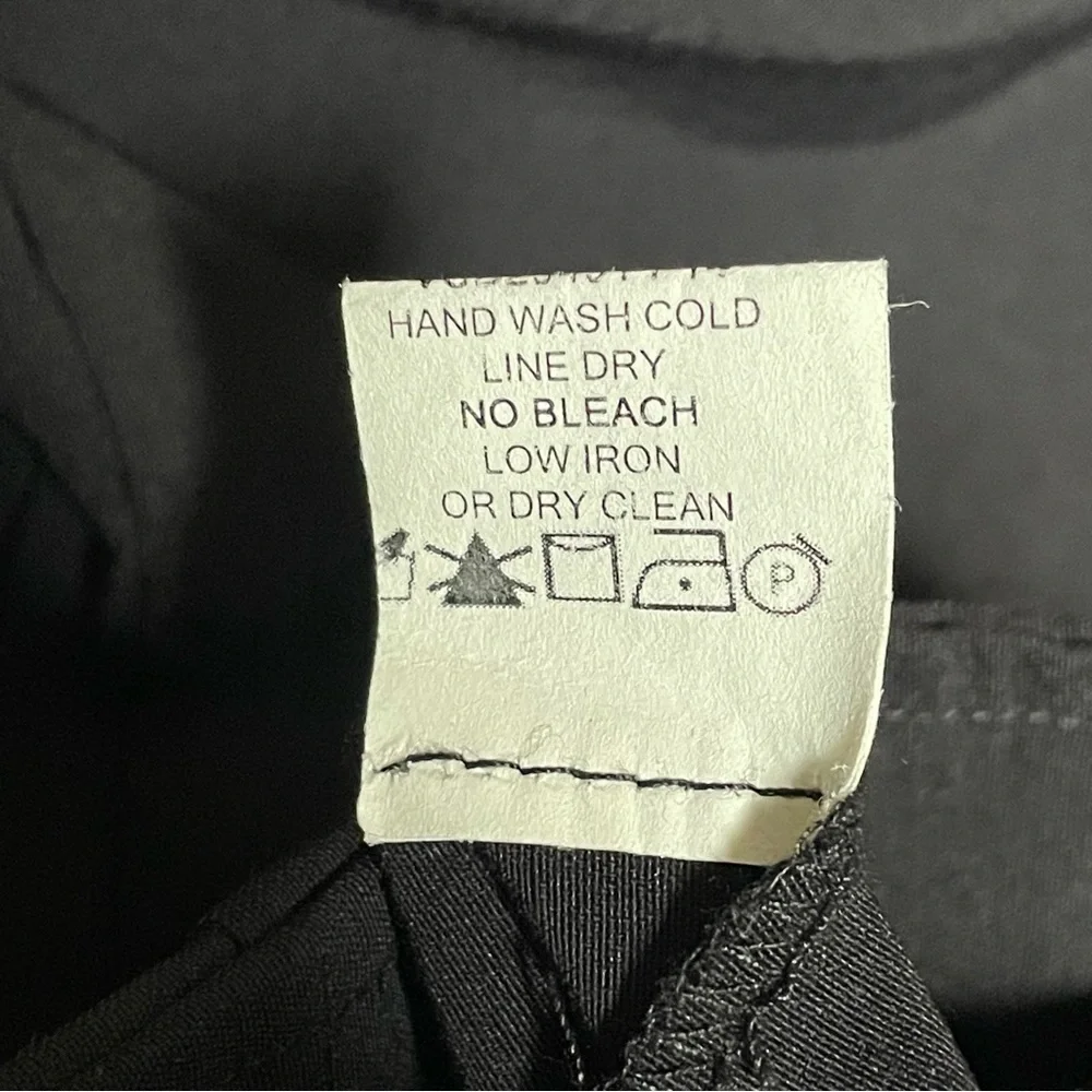 Avenue Montaigue Black Stella Skirt Pencil Pull On Elastic Viscose EUC Size 2